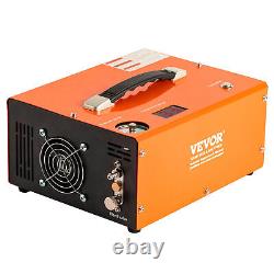 VEVOR PCP Air Compressor 4500PSI/30Mpa Built-in Converter DC12V/AC120V Auto-Stop