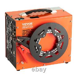VEVOR PCP Air Compressor 4500PSI/30Mpa Built-in Converter DC12V/AC120V Auto-Stop