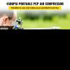 Vevor Pcp Air Compressor, 4500psi Portable Pcp Compressor, 12v Dc/110v Ac Pcp Ai