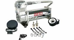 Viair 444C Single Chrome Air Compressor Air Ride Cars, Truck Mount 12V 200 PSI