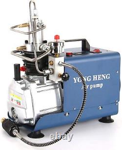 YONG HENG 4500PSI High Pressure Air Compressor PCP Air Pump Airgun Auto-Stop