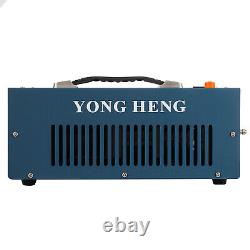 YONG HENG PCP Air Compressor Portable Auto-Stop 4500PSI High Pressure DC12V/110V