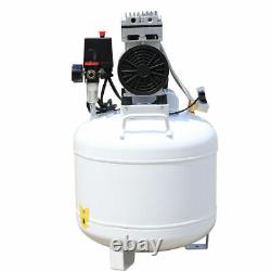 115 PSI 40L Compresseur d'air dentaire médical Silencieux Compresseur d'air sans huile