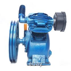 175psi 4KW V Style 2-Cylinder Air Compressor Pump Motor Double Head 2-Stage NEW<br/> 			175 psi 4KW V Style 2-Cylinder Compresseur d'air à double tête moteur de pompe 2 étages NEUF
