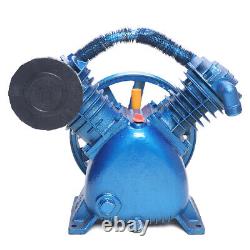 175psi 4KW V Style 2-Cylinder Air Compressor Pump Motor Double Head 2-Stage NEW 	
<br/>
 
175 psi 4KW V Style 2-Cylinder Compresseur d'air à double tête moteur de pompe 2 étages NEUF