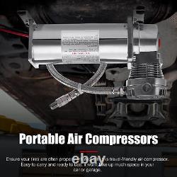 Compresseur d'air 200 PSI pour cornes de train/suspension Compresseur 12V pour voiture/camion