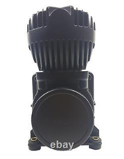 Compresseur d'air Airmaxxx 580 noir pour suspension pneumatique 150psi avec interrupteur de pression hors tension