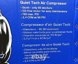 Compresseur d'air Kobalt 4,3 gal 150 PSI Quiet Tech NEUF, boîte ouverte
