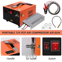 Compresseur d'air PCP 4500PSI Pompe à air haute pression pour carabine PCP 12V/110V/220V 30MPA