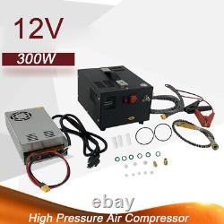 Compresseur d'air Pcp 300bar 110V/12V Pompe 4500PSI 30Mpa Fusil à air haute pression