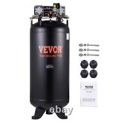 Compresseur d'air VEVOR 80 gallons 6.5HP 15.5 SCFM@90 PSI 2 étages 145 PSI Alimentation triphasée