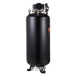 Compresseur d'air VEVOR 80 gallons 6.5HP 15.5 SCFM@90 PSI 2 étages 145 PSI Alimentation triphasée