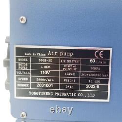Compresseur d'air électrique 110V 30MPA, Pompe à air haute pression électrique 4500PSI