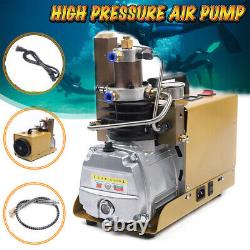 Compresseur d'air électrique haute pression 1800W pour plongée sous-marine 4500PSI 30MPA US