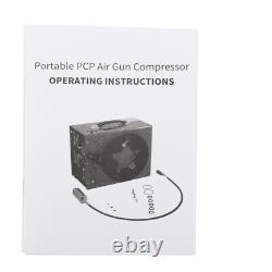 Compresseur d'air haute pression PCP 30MPA 4500PSI avec arrêt automatique pour fusil à air comprimé HPA