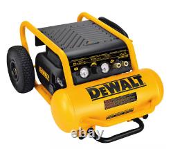 Compresseur électrique sur roues DeWalt Heavy-Duty 200 PSI de 4,5 gallons, modèle D55146