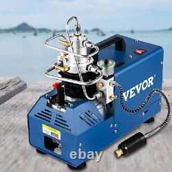 Compresseur haute pression VEVOR pour carabine à air comprimé 4500PSI 110V avec arrêt automatique