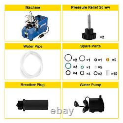 Compresseur haute pression VEVOR pour carabine à air comprimé 4500PSI 110V avec arrêt automatique