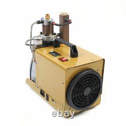 Pompe à compresseur d'air électrique haute pression 110V 30MPa 4500PSI pour plongée sous-marine