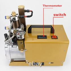 Pompe compresseur d'air 30MPa 4500PSI 1.8KW haute pression électrique pour plongée sous-marine