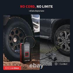 Pompe compresseur d'air portable pour pneus de camionnette jusqu'à 150 PSI